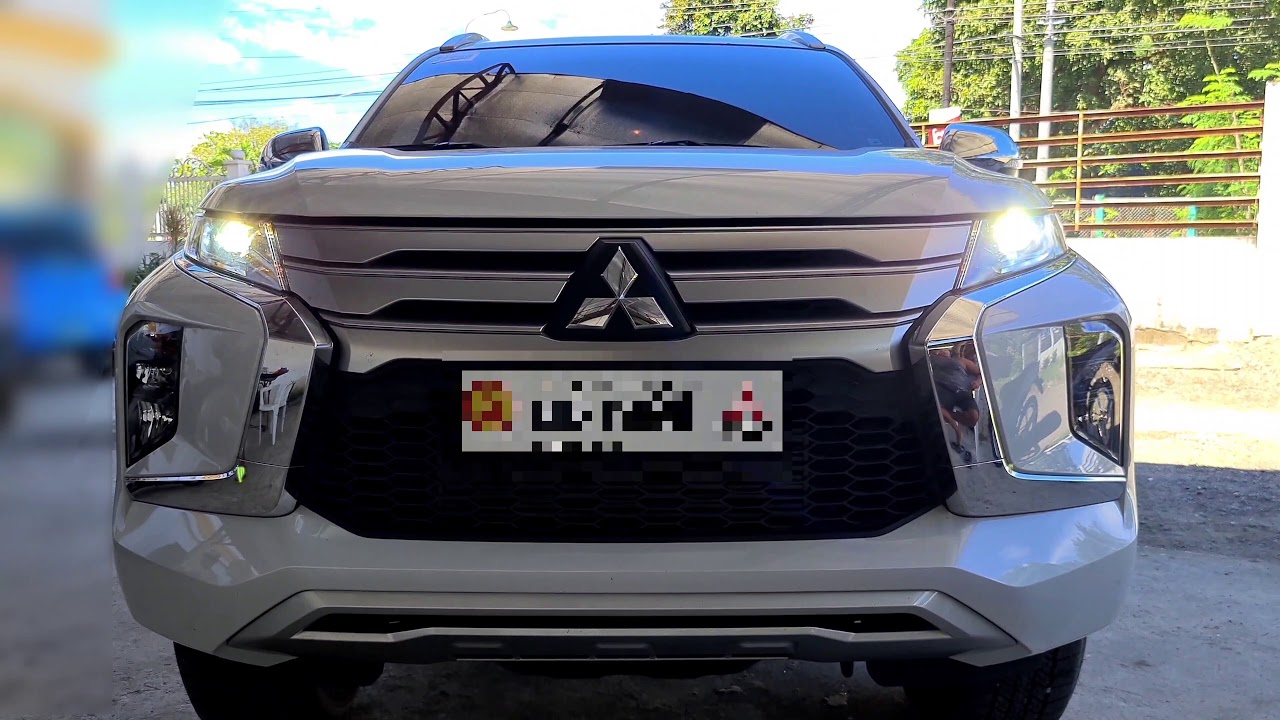 Mitsubishi Montero Sport Upgraded Headlights | Montero Sport GLX 2019 Gen 3.5 Retrofitted Headlights
