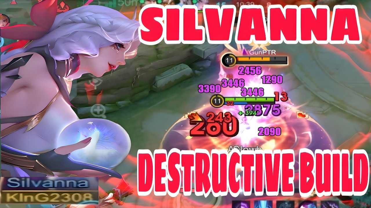 GLOBAL SILVANNA DESTRUCTIVE BUILD HYBRID LIFESTEAL + ATTACK SPEED 2025 100% BROKEN BUILD MUST TRY