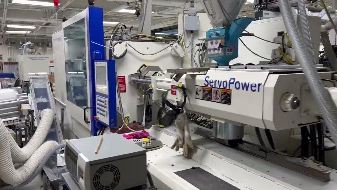 Used 270 Ton Battenfeld Injection Molding Machine Model HM 240/1330, 20.96 Oz, New In 2011