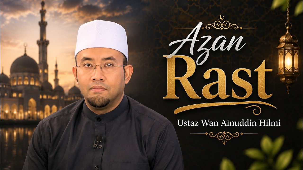 Azan Maqam Rast Allahyarham Qori Ustaz Wan Ainuddin Hilmi Rahimahullah 