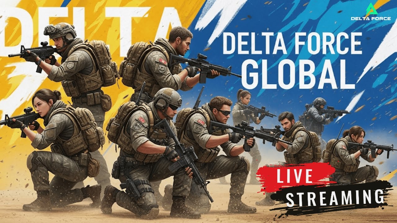 🎮Delta Force closed playtest live now 2025 + LIVE !!Friday Second👾 #game #gaming #deltaforce
