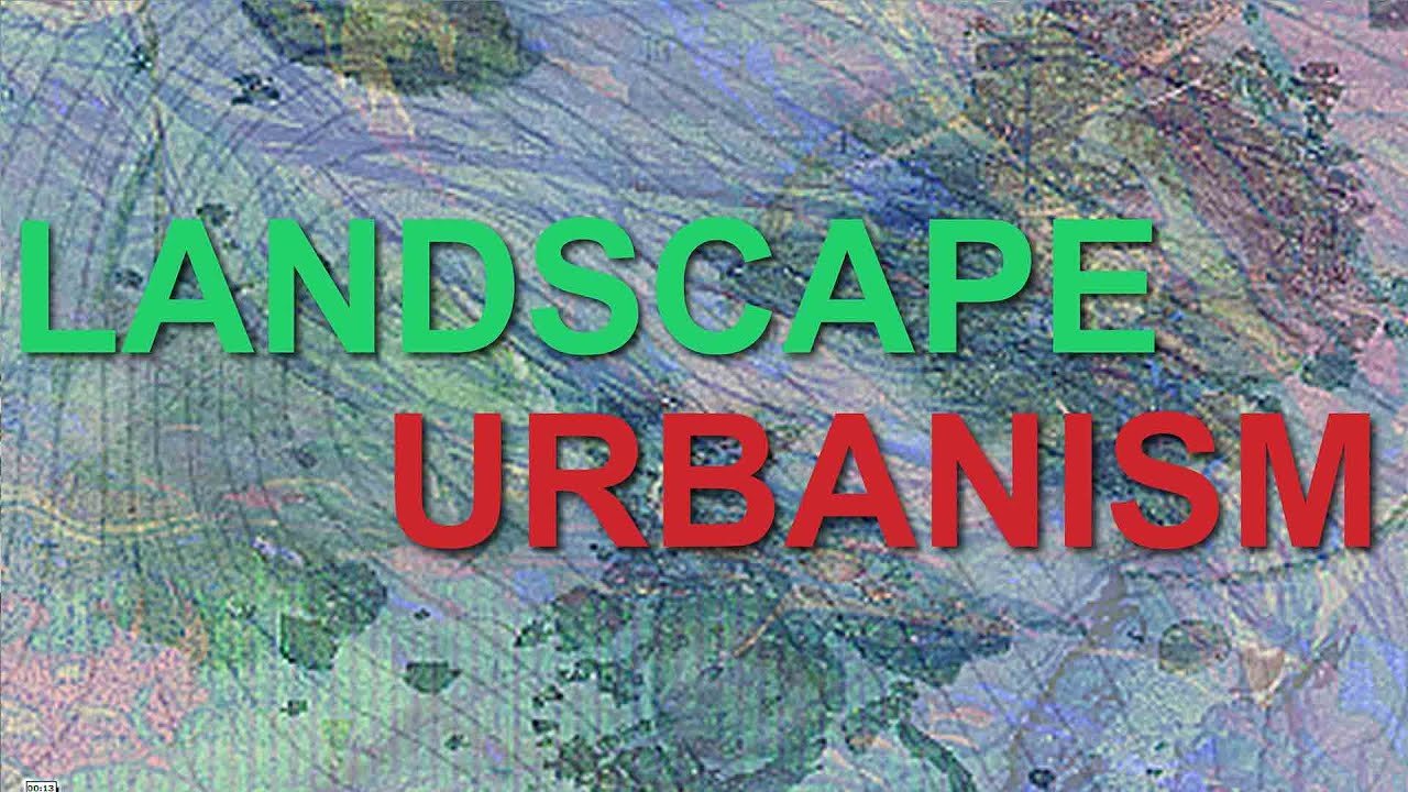 What is the landscape urbanism design method?
