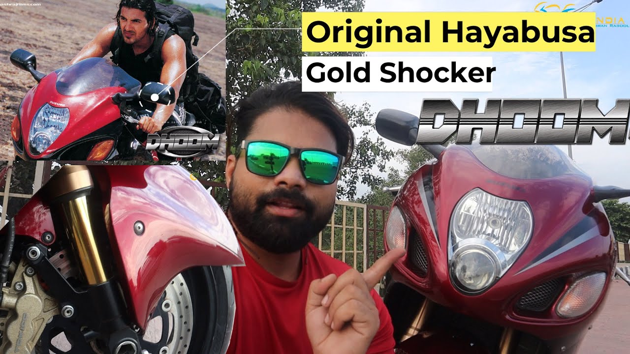 HAYABUSA Dhoom wali Original BIKE| Hayabusa dhoom John abraham |Hayabusa scene | Dhoom Bike hayabusa