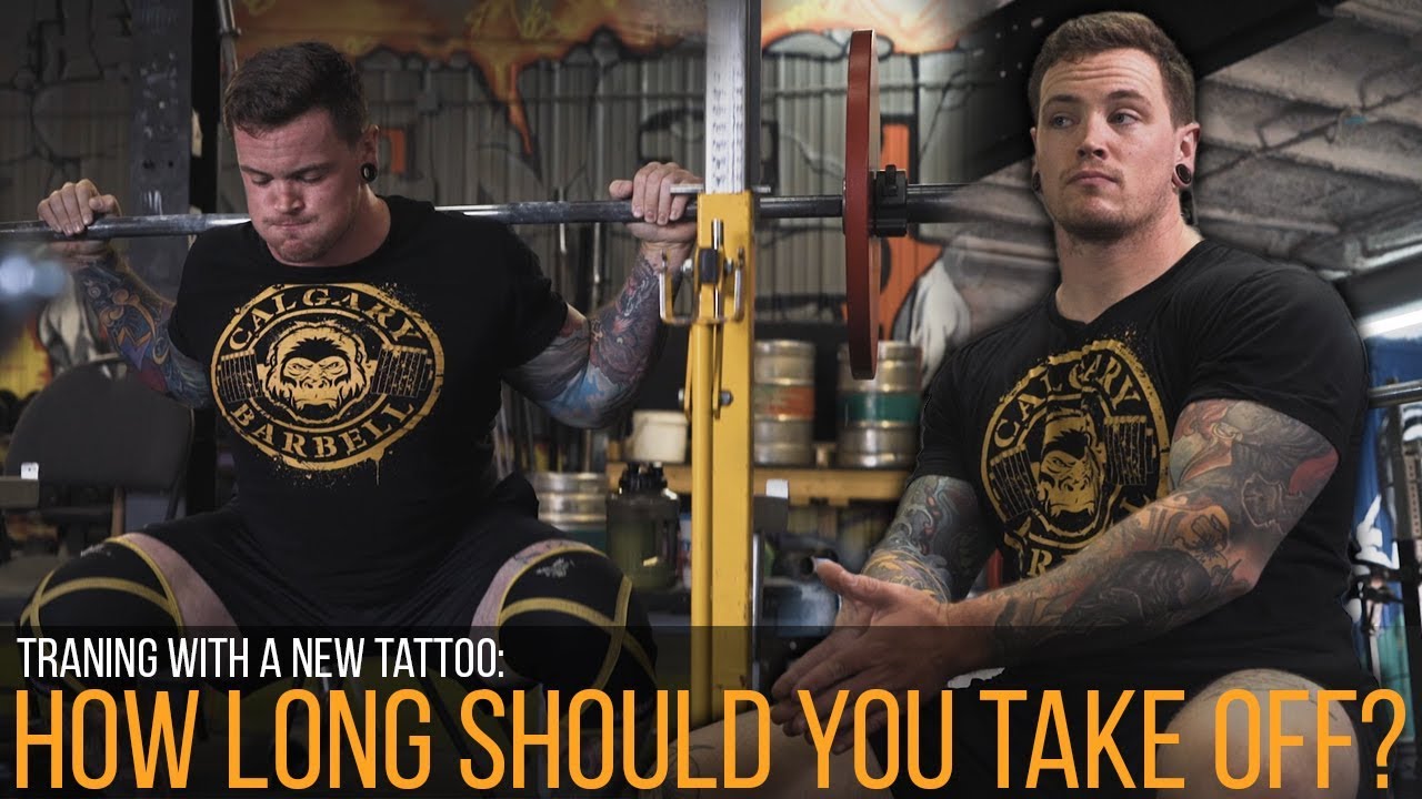 Training With a New Tattoo: How Long Should You Take Off Before Getting Back?