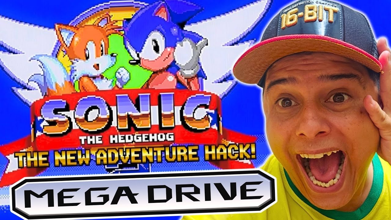 SONIC 2 THE NEW ADVENTURE HACK MEGA DRIVE !