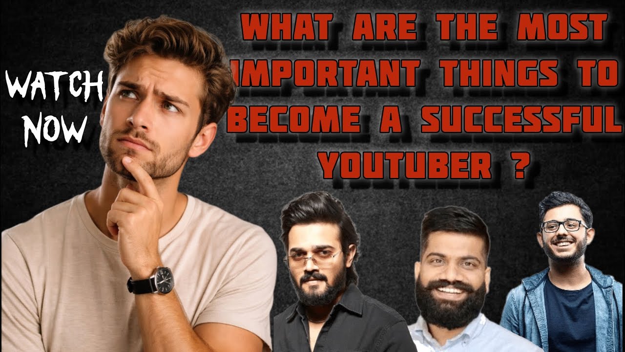 How To Become A Successful Youtuber. Watch Now 👍