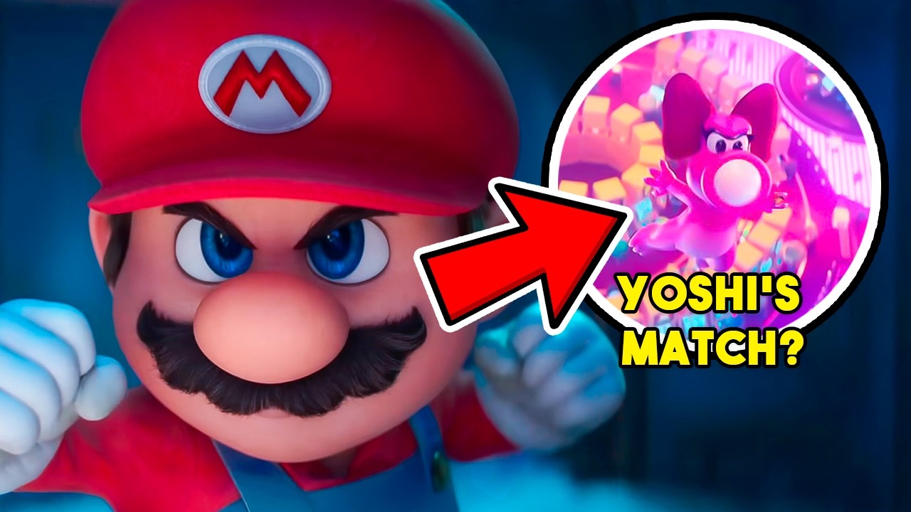 14 SECRETS you missed in the SUPER MARIO GALAXY movie trailer!