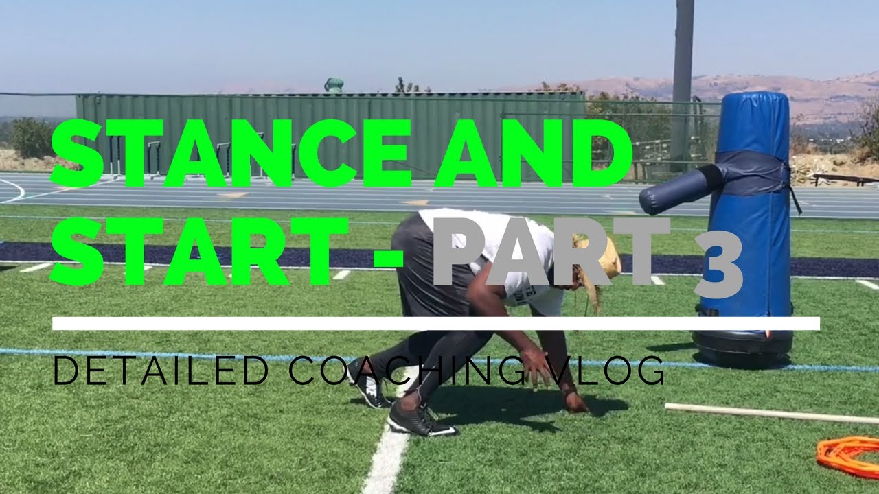 3 POINT STANCE  - PART 3 - Defensive Line Fundamentals and Techniques
