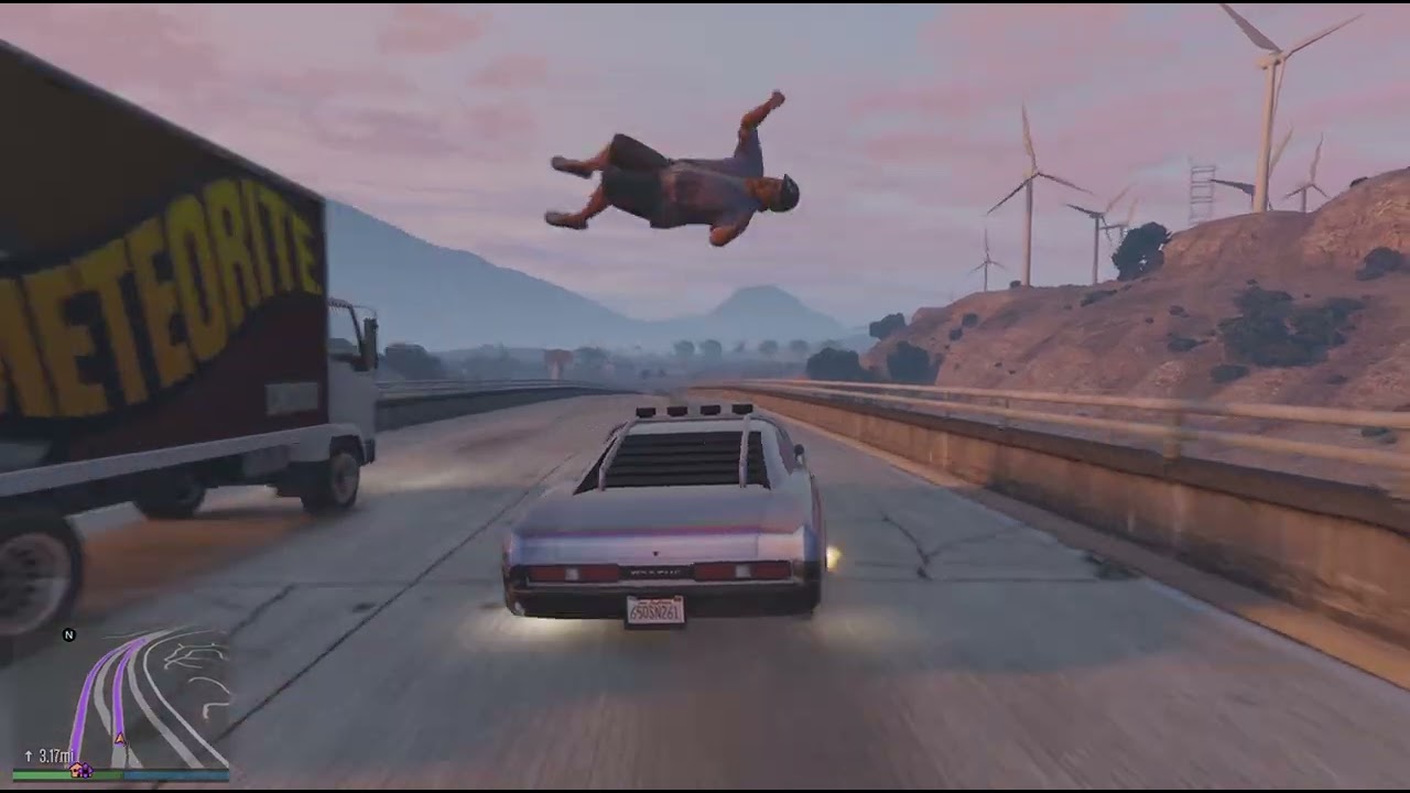 Grand Theft Auto V trip to the car wash