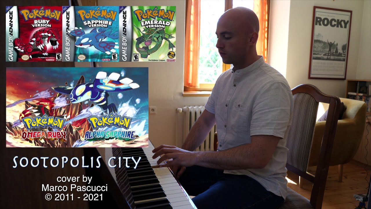 Pokémon (Omega) Ruby / (Alpha) Sapphire / Emerald: Sootopolis City cover (Ceneride) piano [Reupload]
