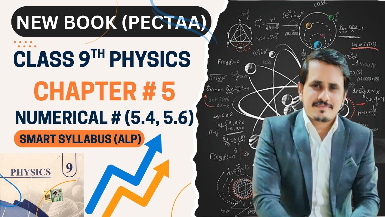 Numerical 5.4, 5.6 new book physics class 9 | Ch-5 | important numerical 