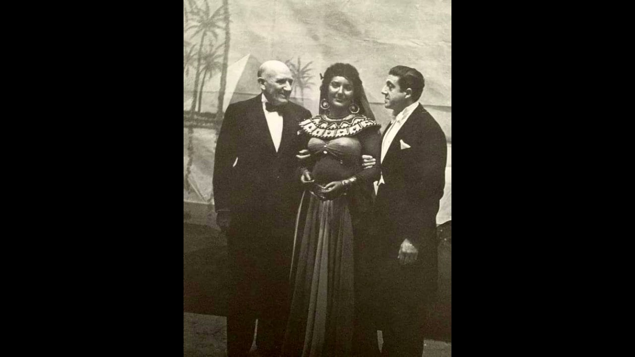 Maria Callas Aida Rome excerpts from Act III (1950)