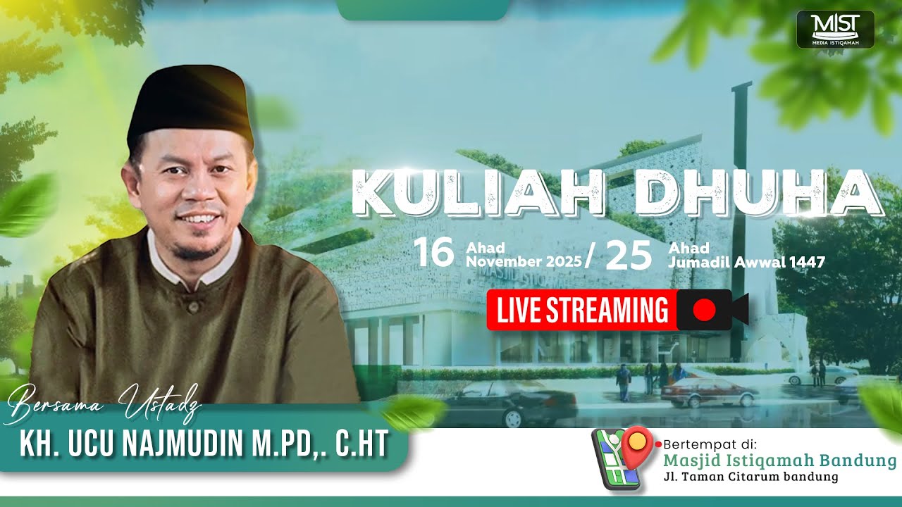 🟢Kajian Ahad || KH. UCU NAJMUDIN M.PD,. C.HT