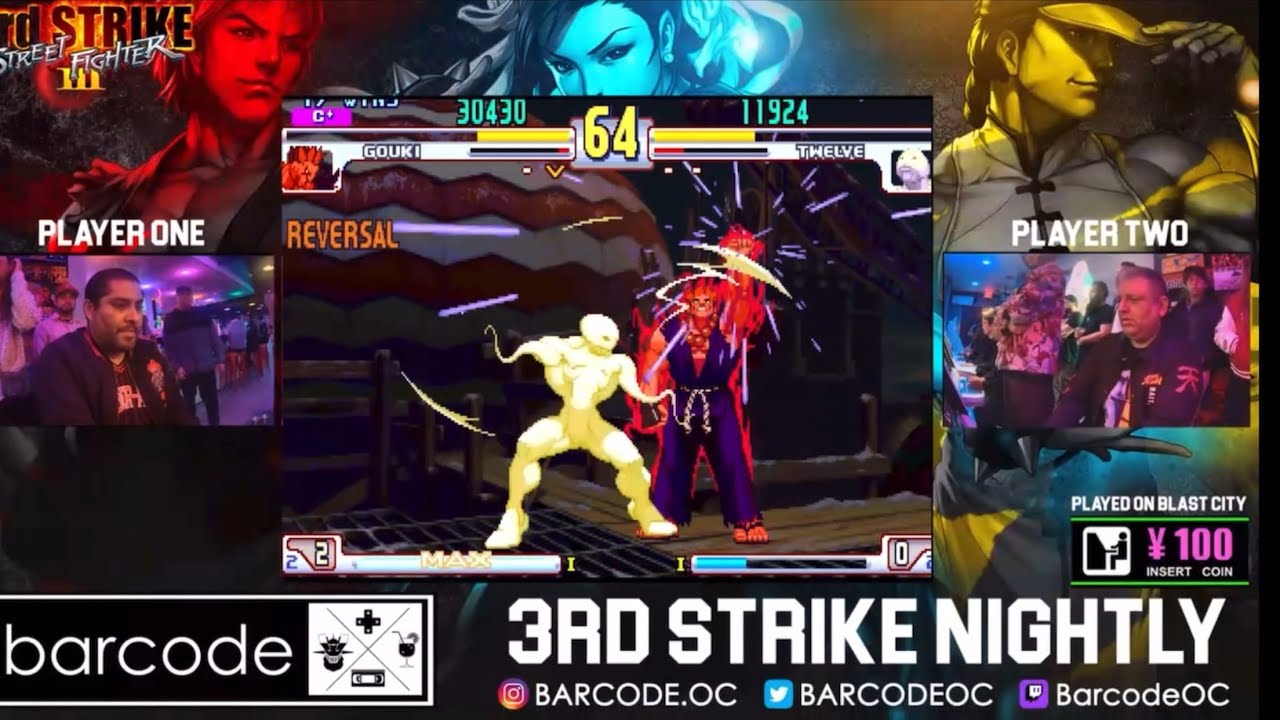 SFIII 3RD STRIKE: PIKACHUAKUMA ( AKUMA ) VS KODAMA ( IBUKI ), Alex Valle ( TWELVE ), 5 Star ( KEN )