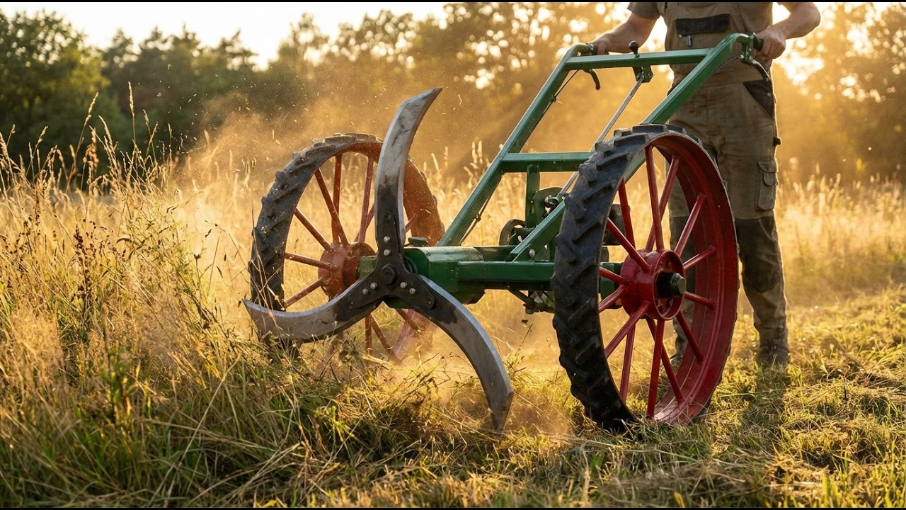 Goodbye Hoe! The industrial invention that is retiring fieldwork. We produced 10,000 units.