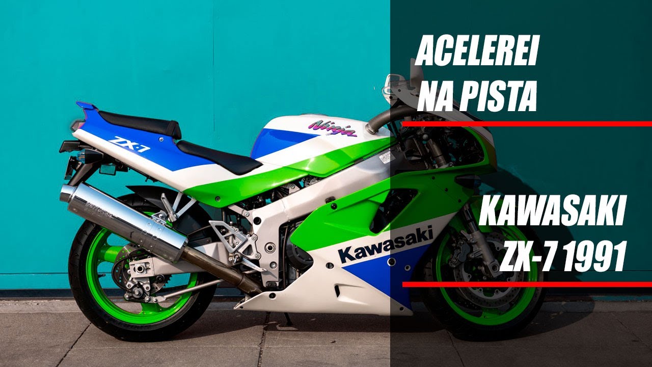 Acelerei na pista - Kawasaki ZX-7