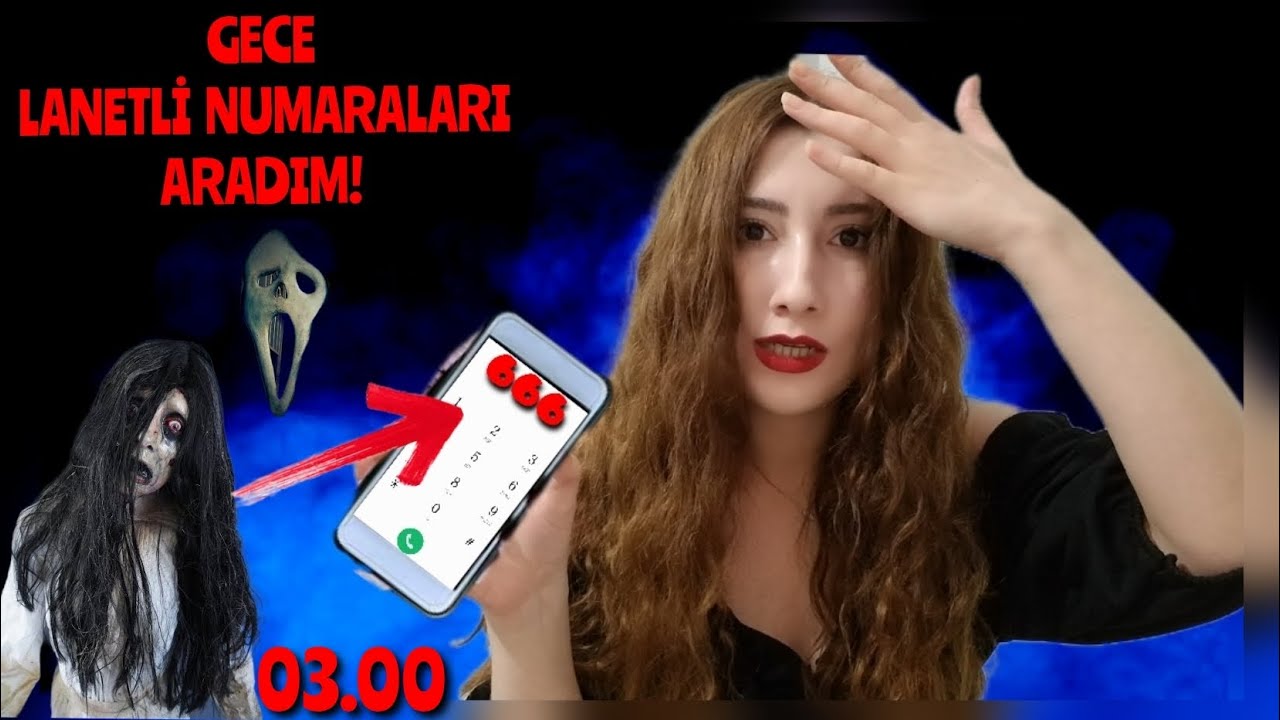 Gece 3'te *LANETLİ* Numaraları Aradım| Asla Aramamanız Gereken Numaralar| (Korku Serisi) |Nur &Ouml;zkurt