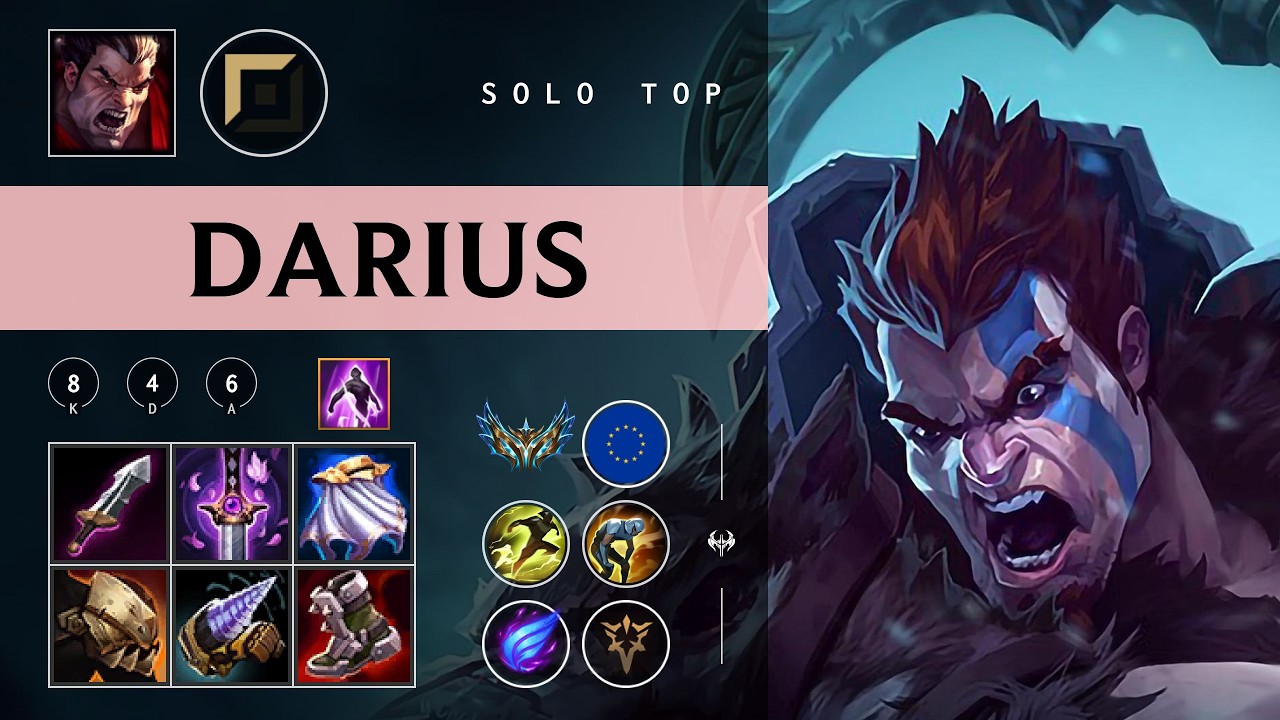 Darius Top vs Jax - EUW Challenger Patch 26.04