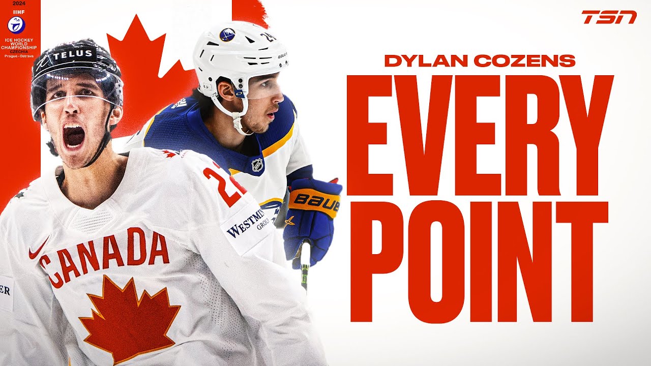 EVERY DYLAN COZENS POINT FROM THE 2024 MEN’S WORLD HOCKEY CHAMPIONSHIP
