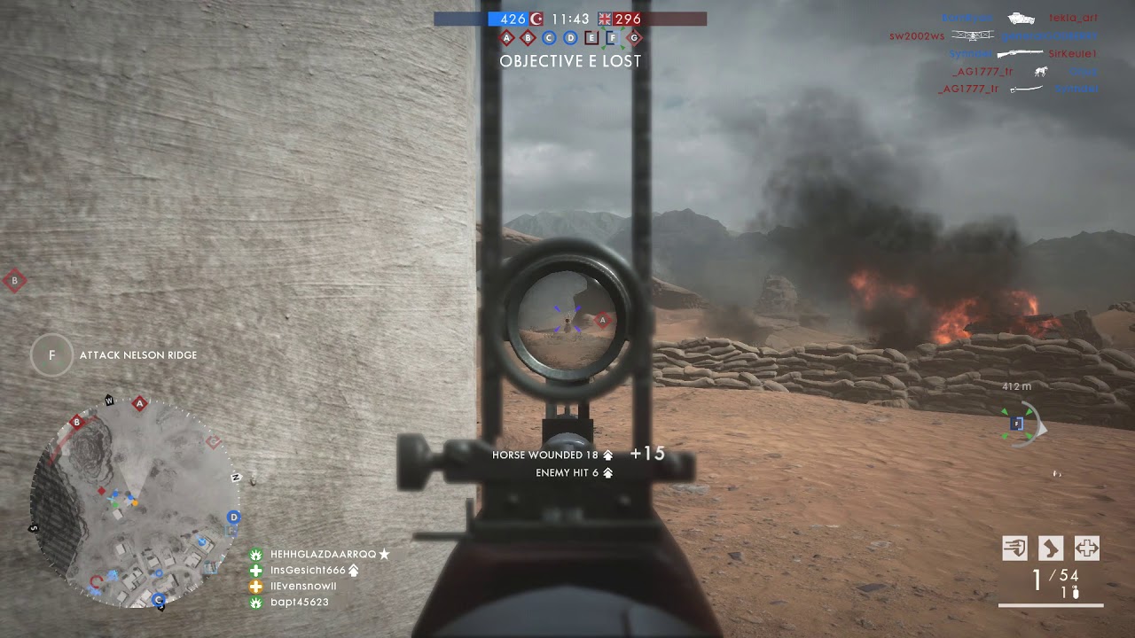 Battlefield 1 - RSC 1917 optical