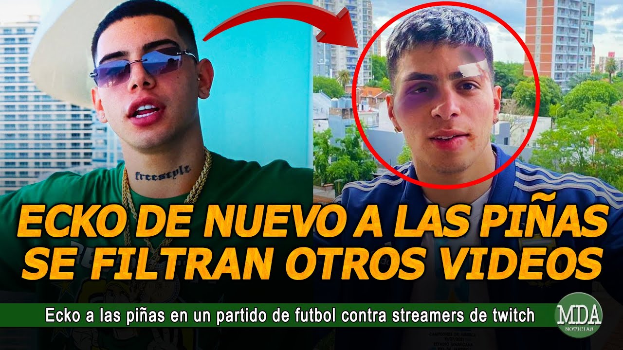 ECKO OTRA VEZ a las PI&Ntilde;AS con EZE LEZCANO en NUEVOS VIDEOS Filtra2