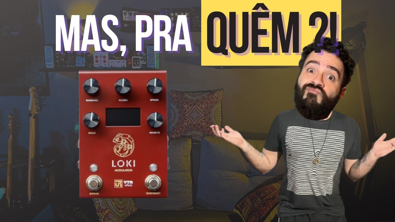 O MELHOR pedal multi mod DO BRASIL !? LOKI VTR Effects