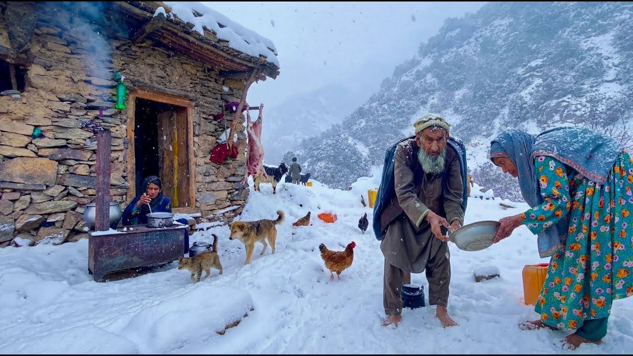 Best Winter Mountain Life Video 2025 & 2026 🏔️ | Experience Real Life Far from Civilization ❄️🏡