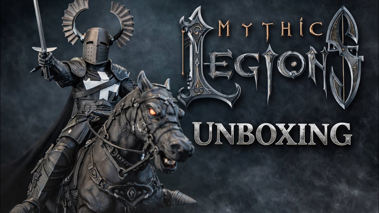 Mythic legions Templario oscuro umboxing en español 