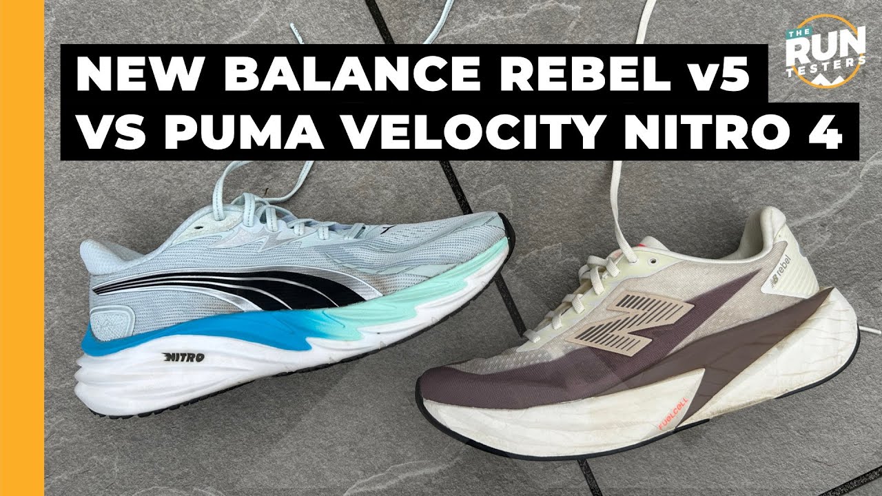 Puma Velocity Nitro 4 против New Balance Rebel v5: какие кроссовки для ежедневных тренировок выбр...