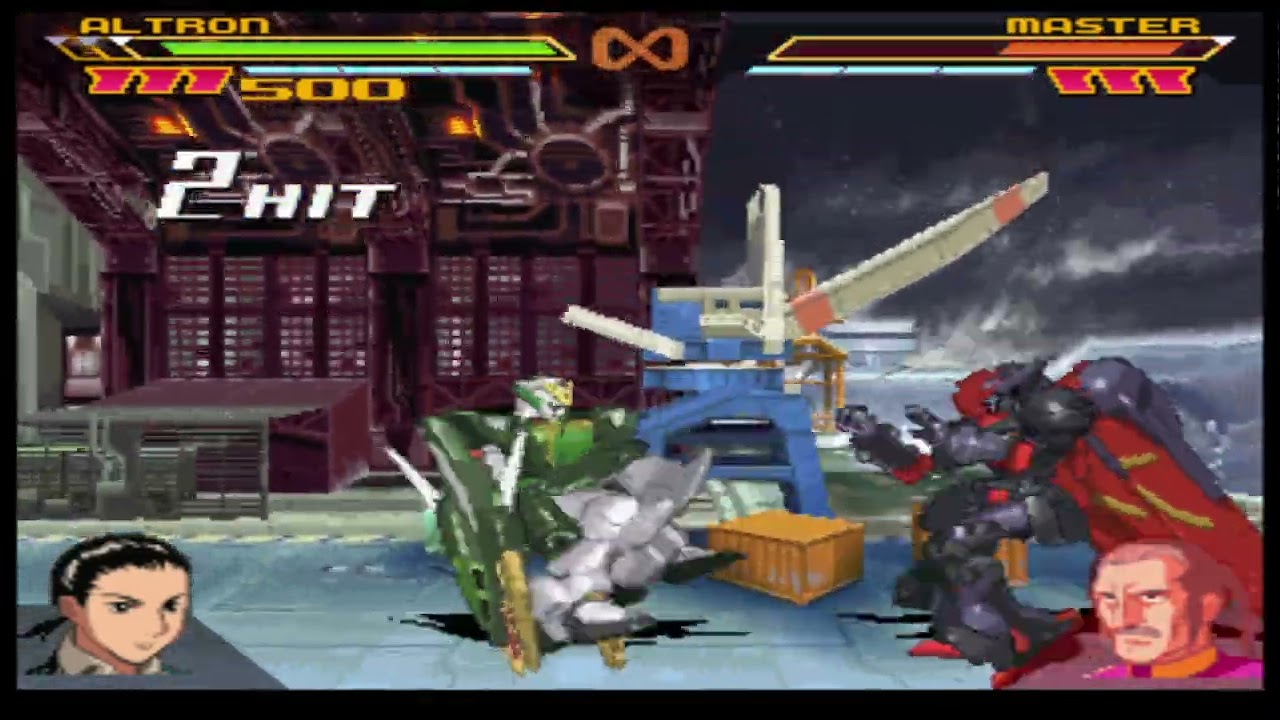 Altron vs Master Gundam only 55 secs | Gundam Battle Assault 2 | lv9 Hard Mode