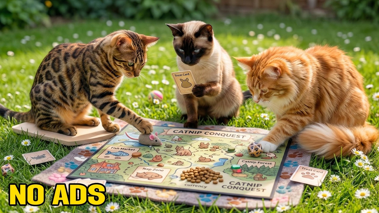 12 Hours Sleep Music For Cats 🐱 Calming Music For Cats – No Ads for Anxious Cats