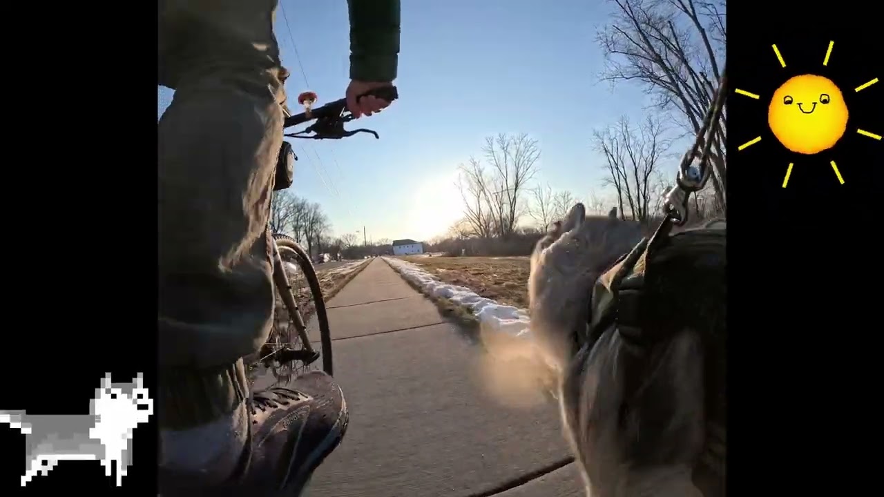 Tenzin's first ride