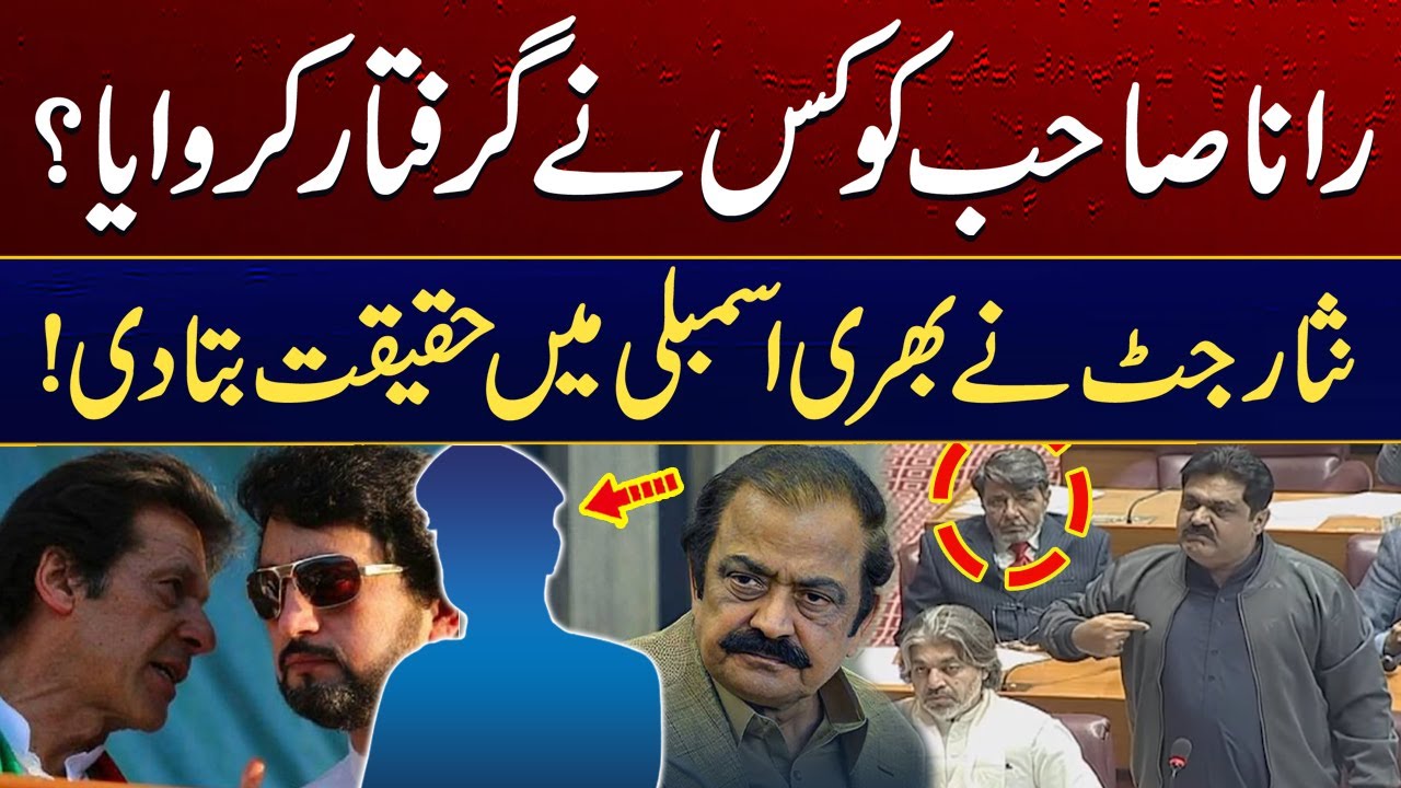 Nisar Jutt Spoke in Favour Of Sanaullah | Speech By Nisar Jutt In National Assembly | City 41