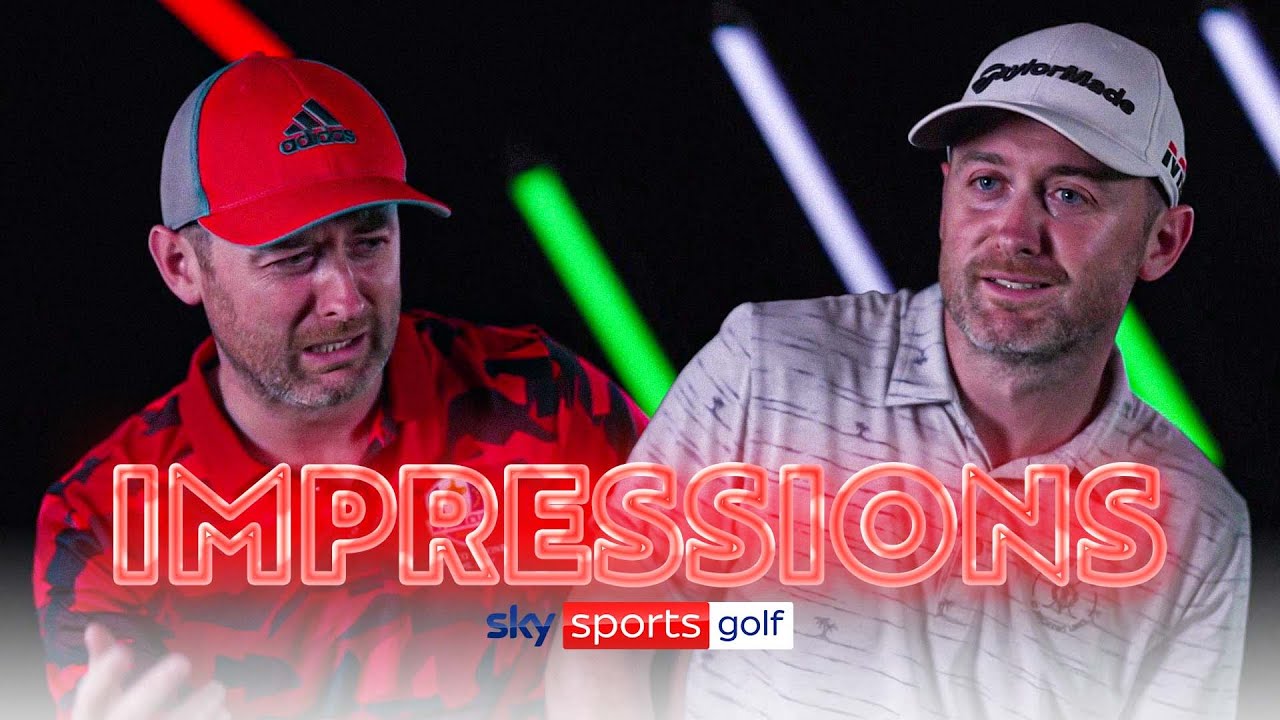 Conor Moore does his BEST Ryder Cup impressions!