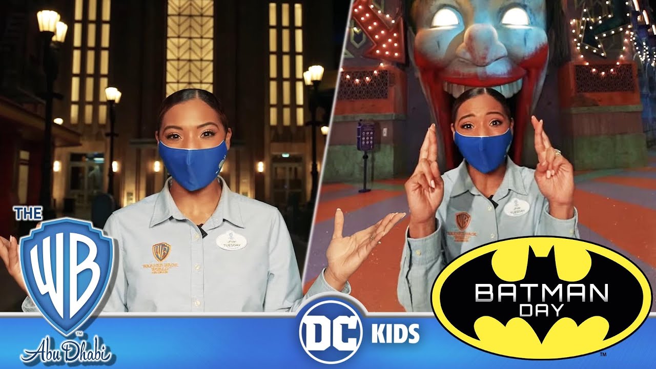 Gotham City Tour at Warner Bros. World Abu Dhabi | @dckids