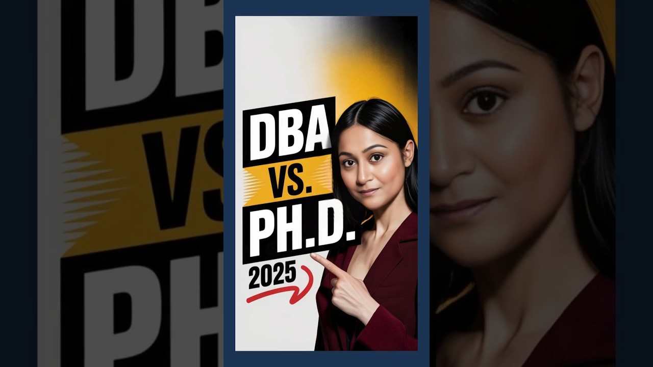DBA vs Ph.D. - What&rsquo;s the Difference?