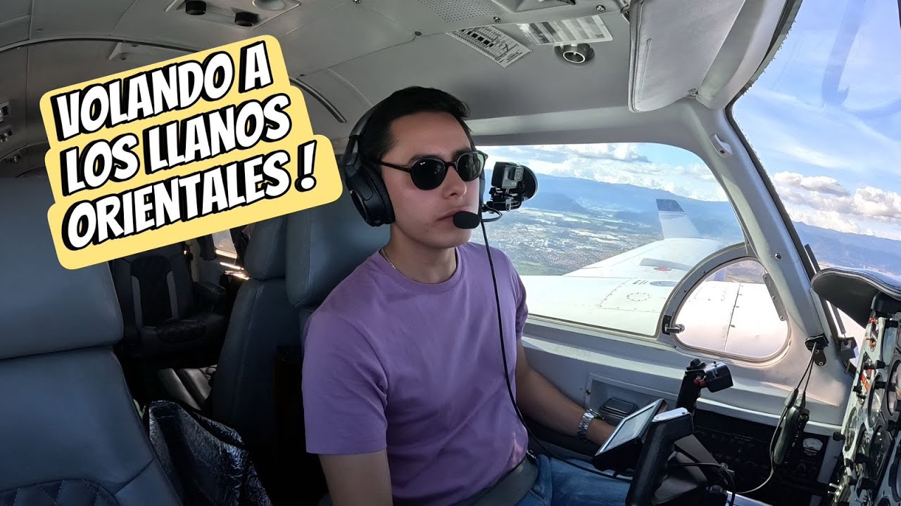 Solo en el Piper Navajo: Vuelo de Guaymaral a Yopal