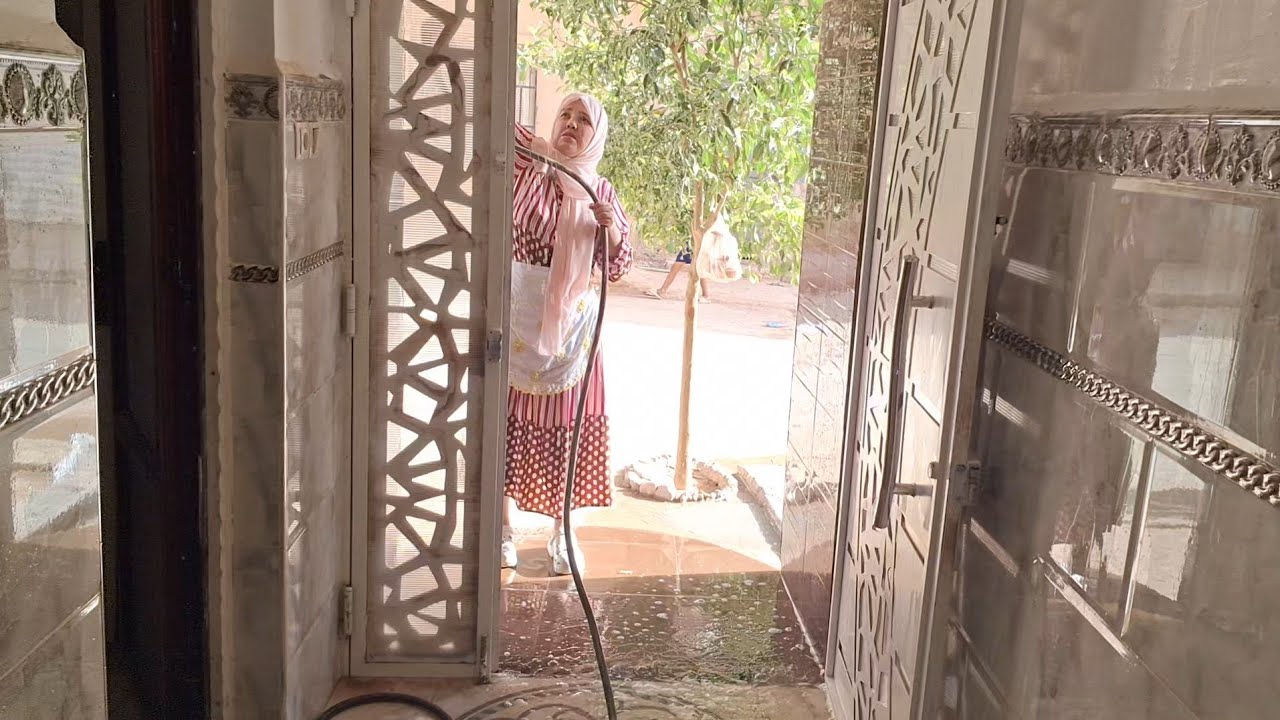 تنضيفات بعد الأشغال وصفة تهبل معي