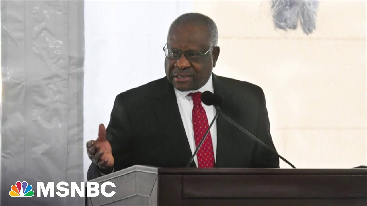 Report details gifts Justice Clarence Thomas received since 1991