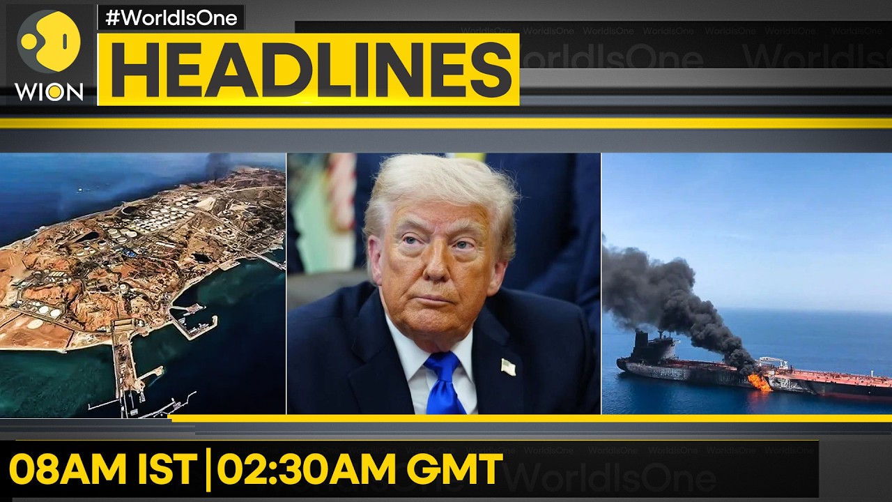 Trump Expecting Iran's Response Soon | US Fires On Iranian Tankers Sparking Clashes | WION HEADLINES