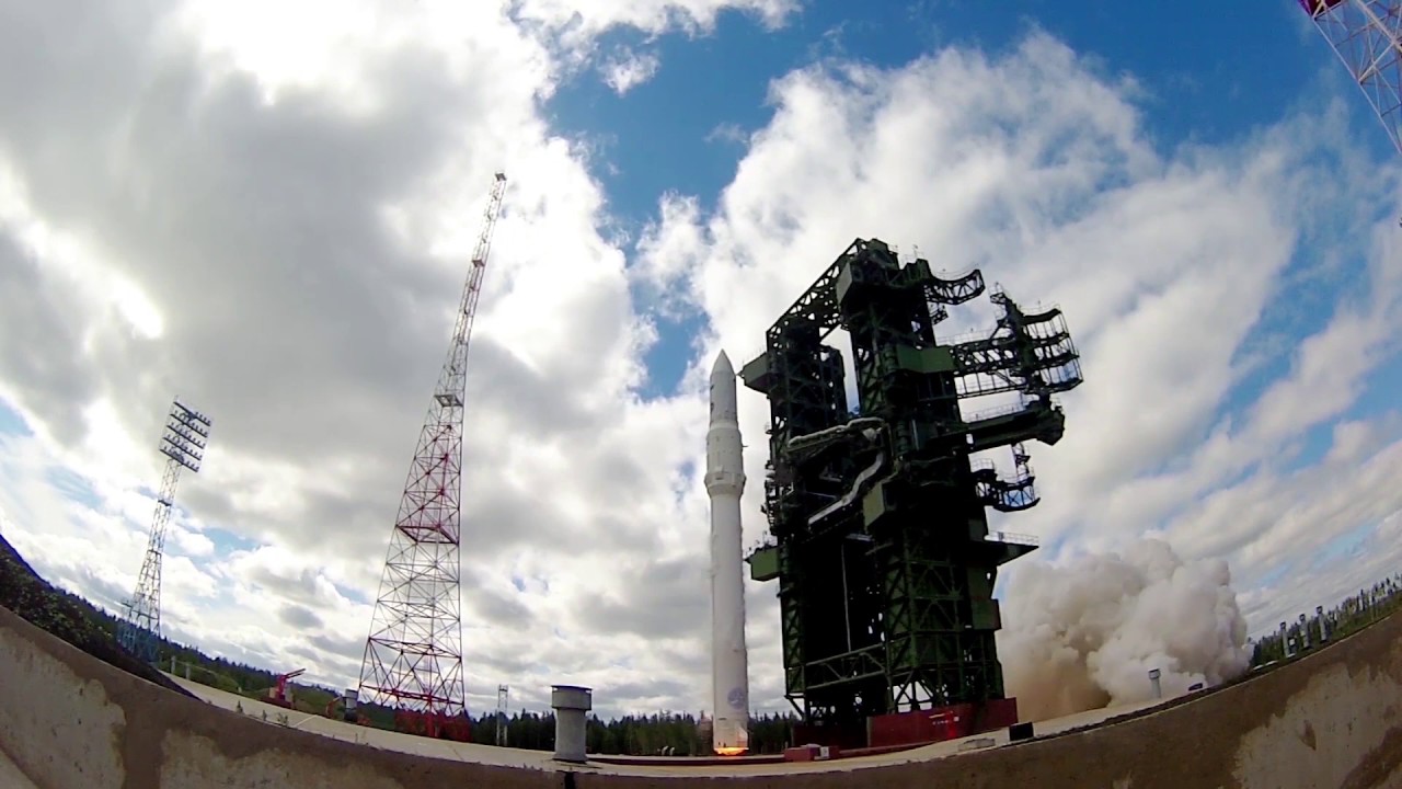 Ракетные пуски с космодрома Плесецк