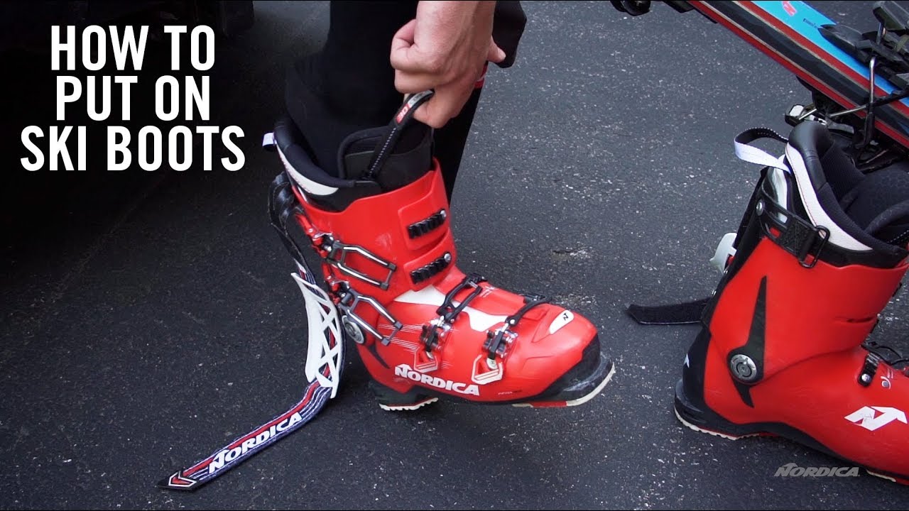 How to Put On Ski Boots