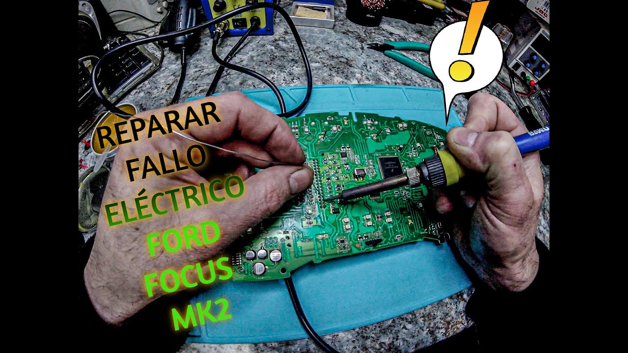 FALLO ELÉCTRICO FORD FOCUS MK2 ! REPARACIÓN CUADRO DE INSTRUMENTOS, LO SALVAMOS DE IR AL DESGUACE !!