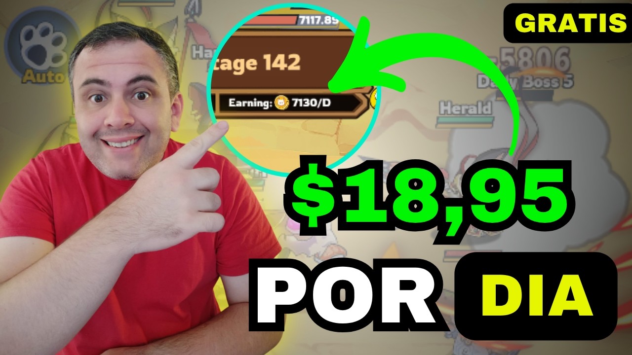 NOVO JOGO NFT PAGANDO MUITO - JOGO AUTOMATICO DE CELULAR E PC -  DEFI CATTOS NFT