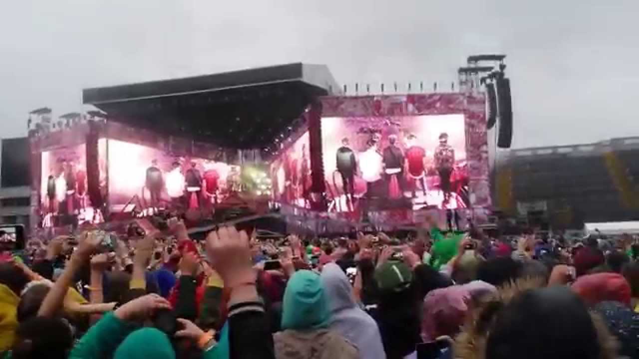 Intro Midnight Memories - One Direction Where We Are Tour Croke Park Dublin, Ireland - May 24th 2014