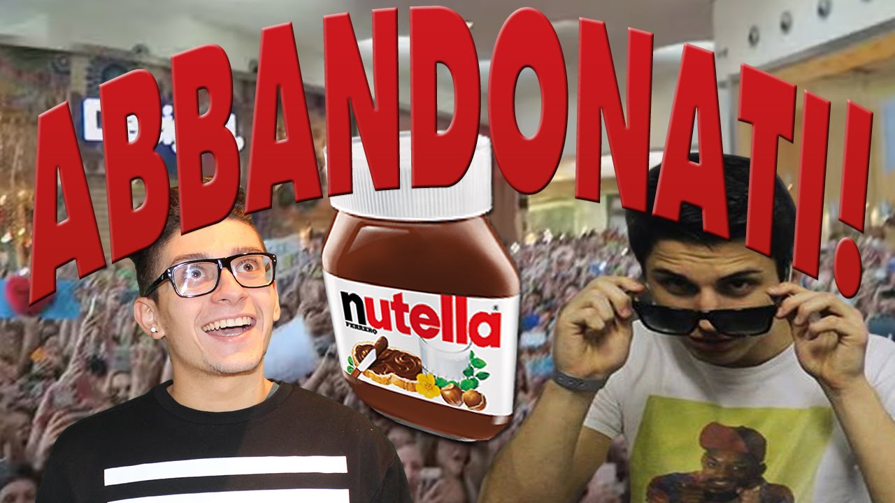 ABBANDONATI DA PAPA' VEGAS E SCOPRIRE CHE LA NUTELLA VA A MALE!! w/MATES & GRETA