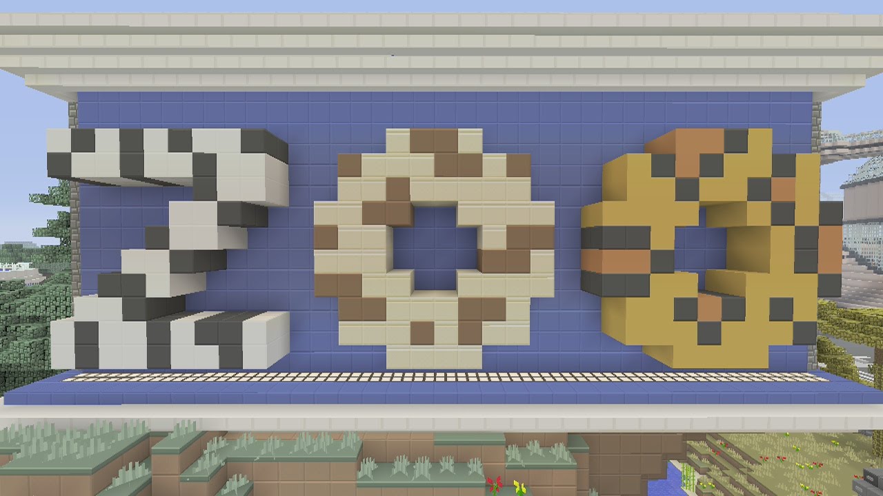 Minecraft xbox Epic Structures: SPANKLECHANK'S ZOO