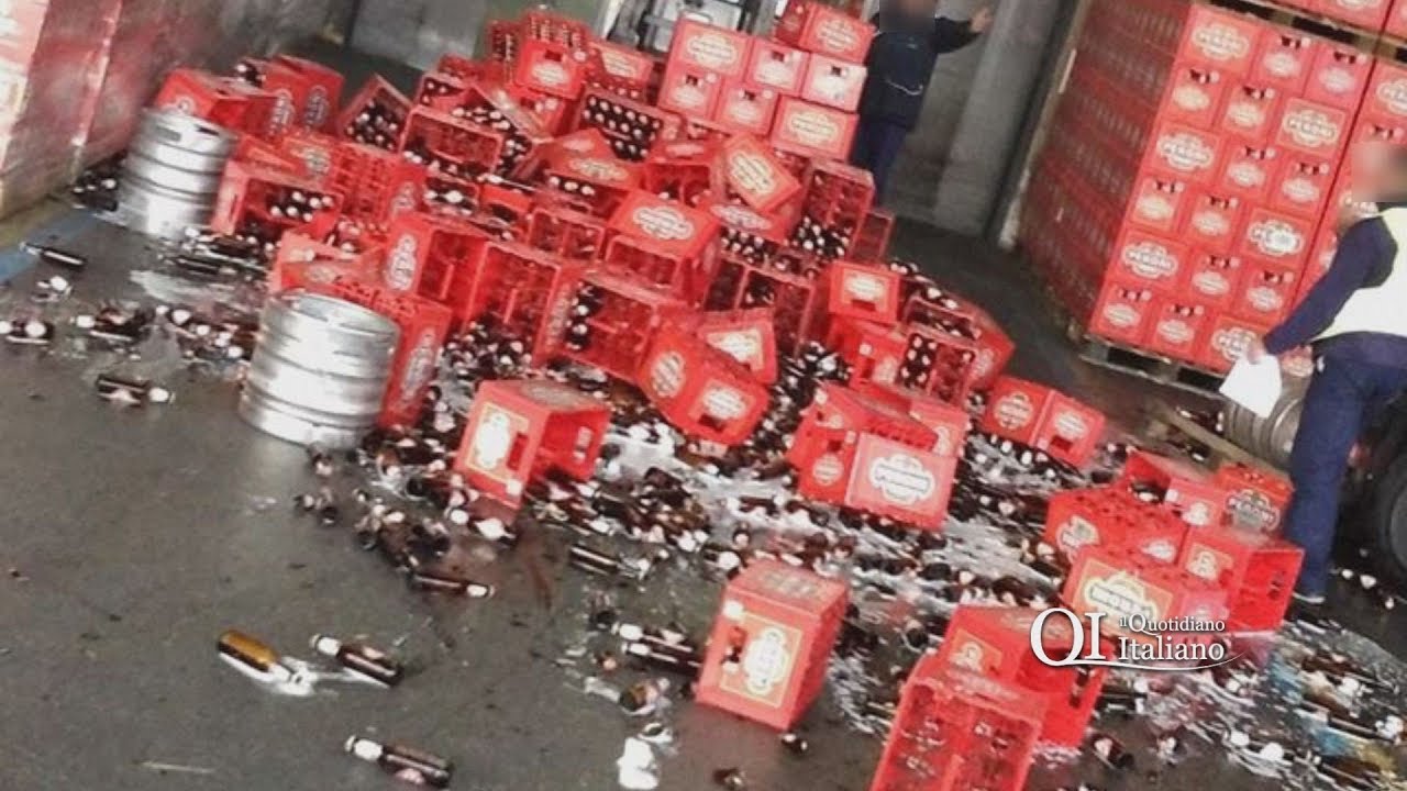 Accusato di andare a 15 all'ora col muletto, Birra Peroni fa licenziare sindacalista