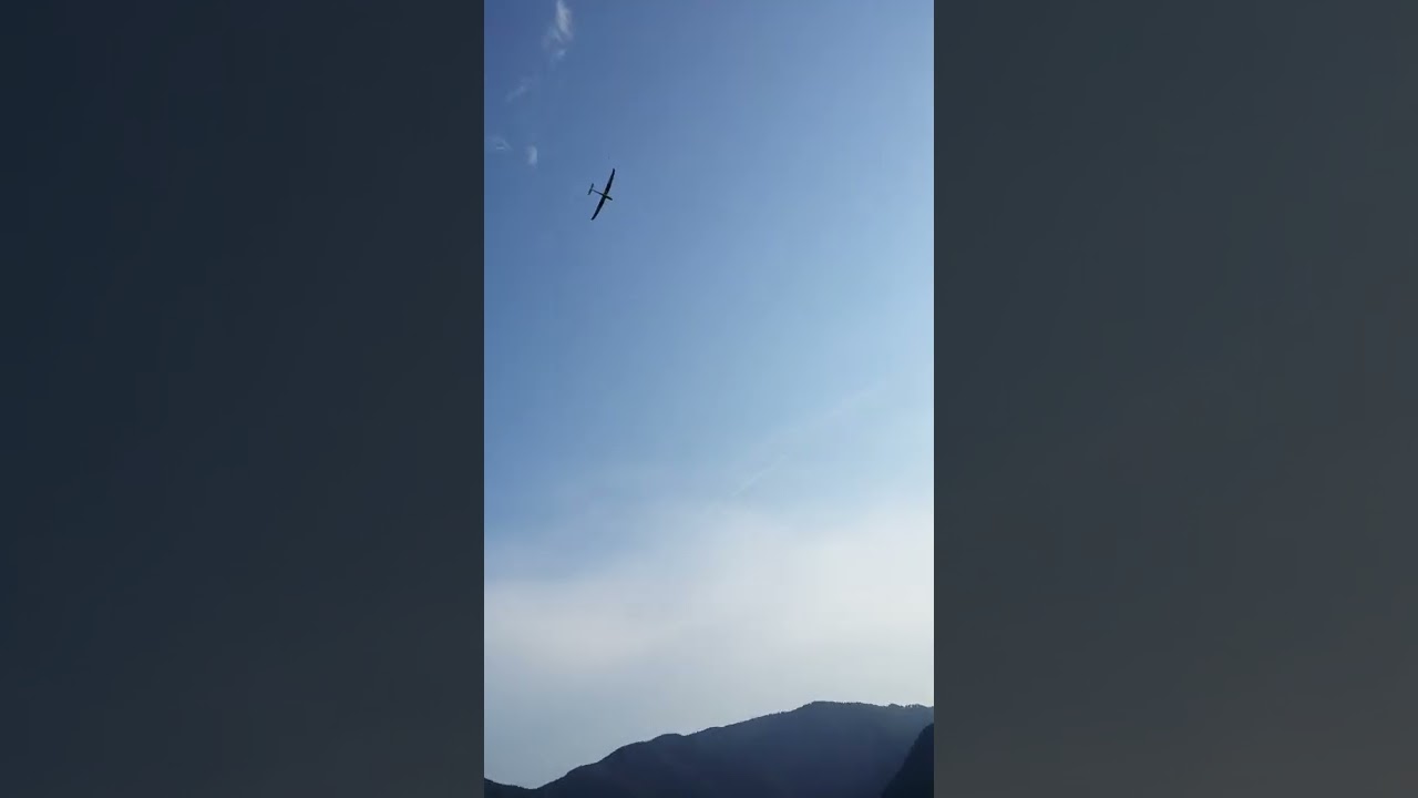 Slope flying in Latzfons. Start from balcony