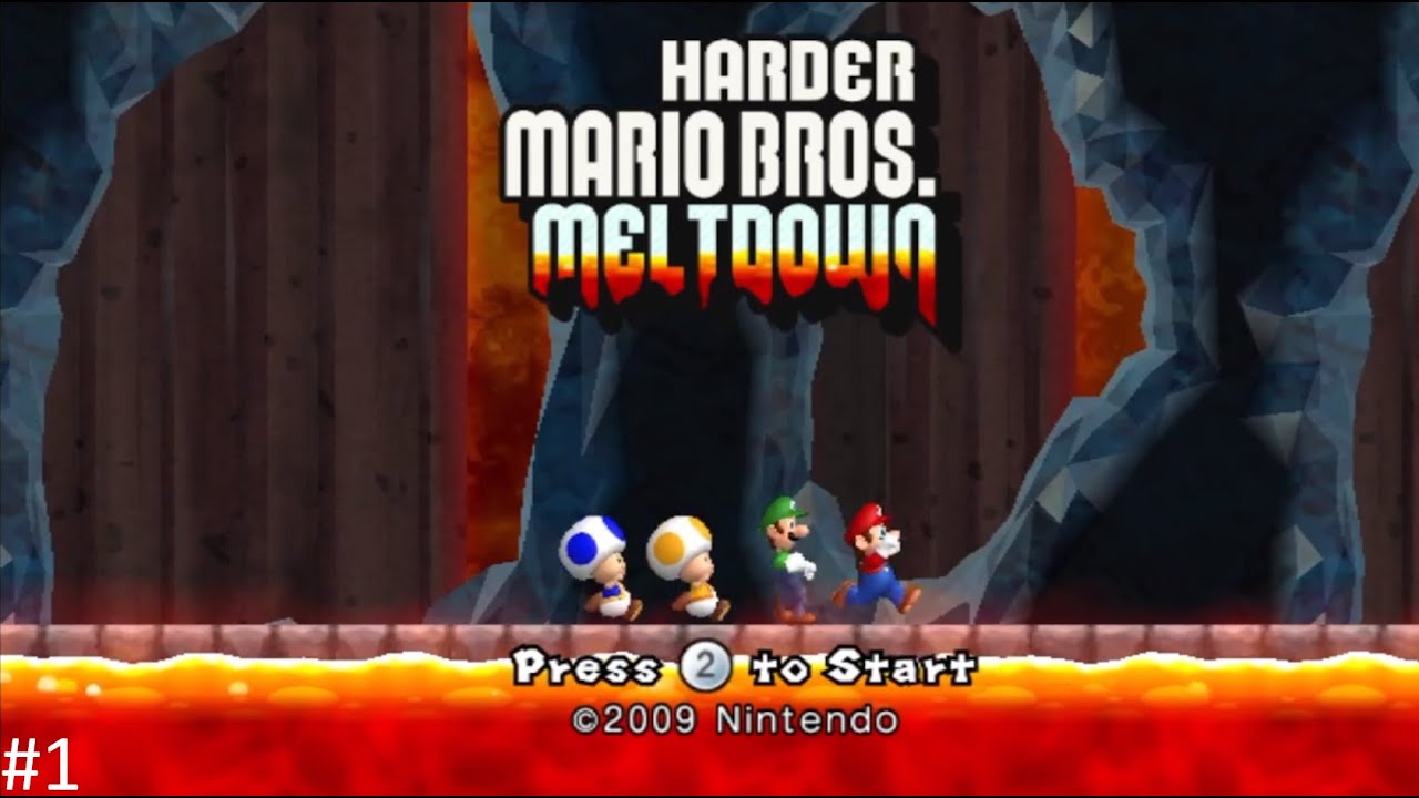 Harder Mario Bros. Meltdown (KAIZO) Part 1: Die großen Schmerzen beginnen